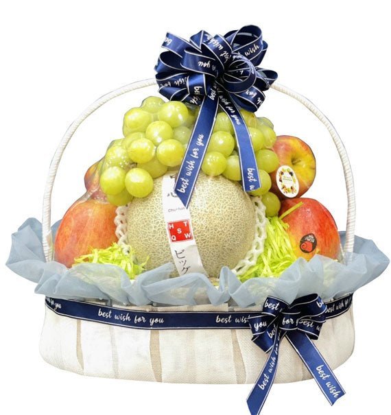 Golden Bloom Basket