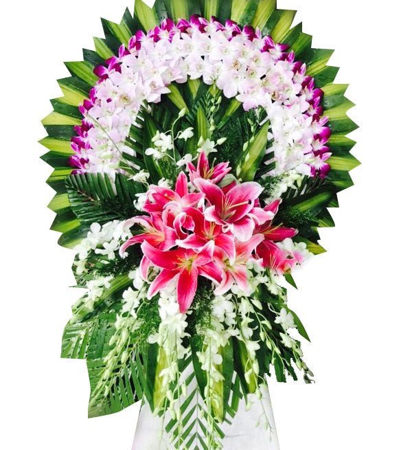 Lẵng Hoa Viếng Tang Đẹp
