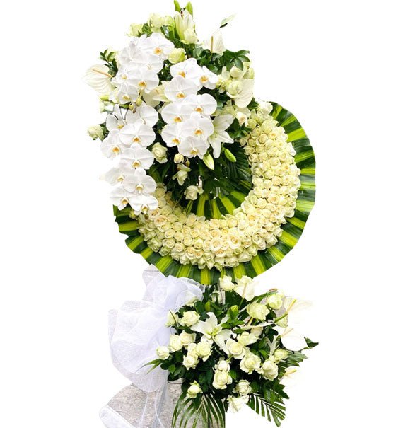 Mẫu Vòng Hoa Chia Buồn Đám Tang