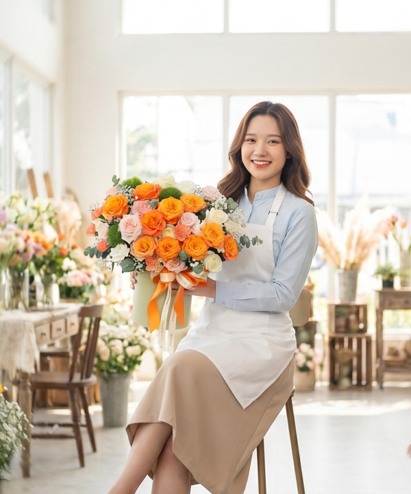 Kệ Hoa Khai Trương Phát Tài Lộc 2