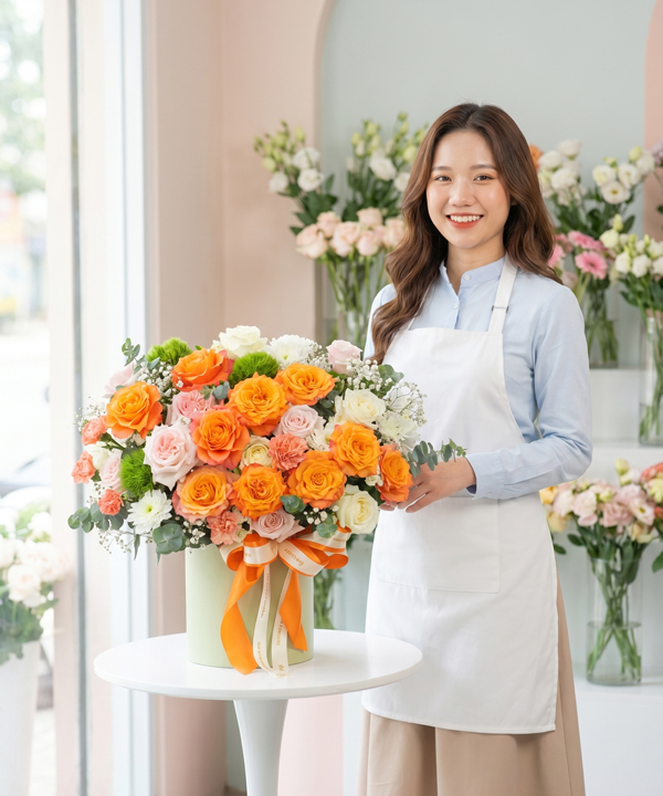 Kệ Hoa Khai Trương Phát Tài Lộc 3