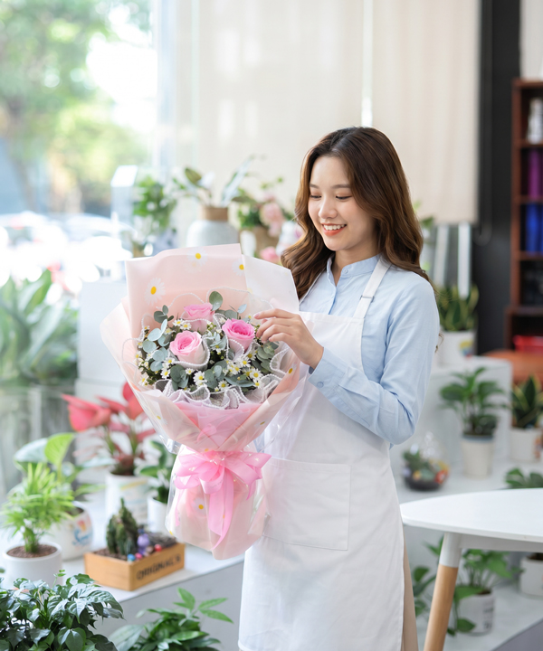 Bó Cẩm Tú Cầu Xanh Mơ 2