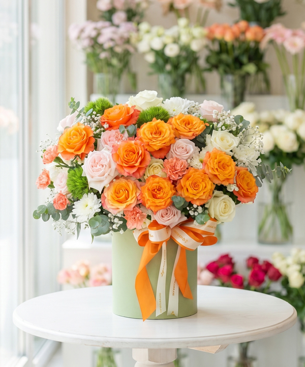 Chậu Lan Hồ Điệp Tím 3 Cành