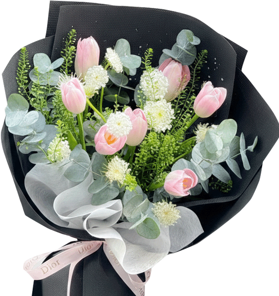 Tulip Hồng Nhỏ Xinh