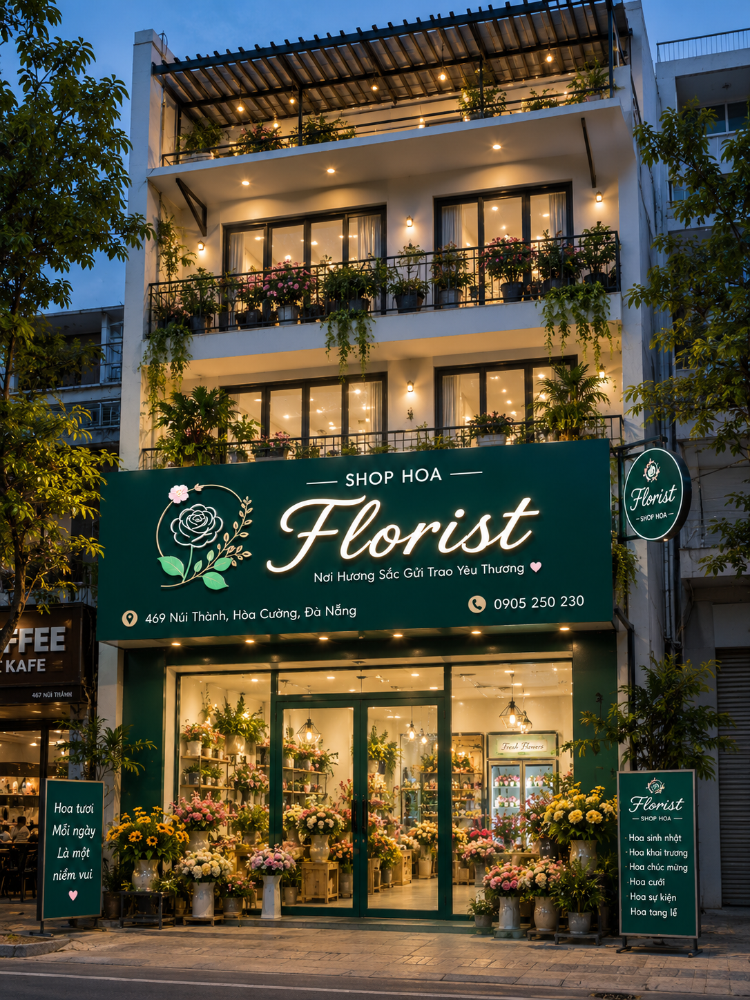 Tiệm hoa Florist