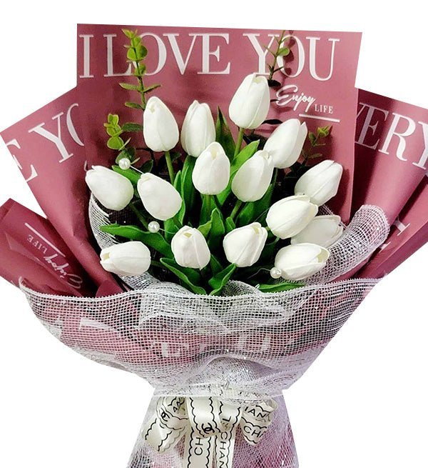 Hoa sáp Tulip đẹp