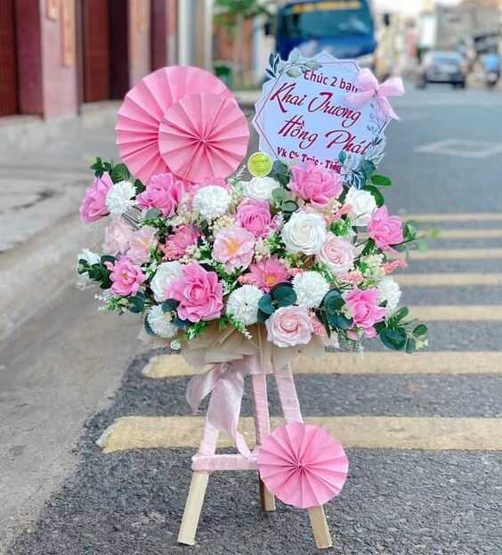 Hoa khai trương nhỏ gọn