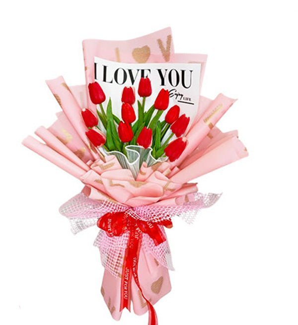 Hoa sáp Tulip đẹp